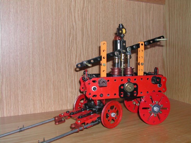Horse-drawn manual fire pump