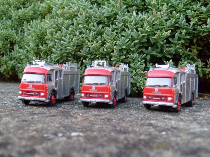 Wyvern Fire Brigade 1977 Bedfords