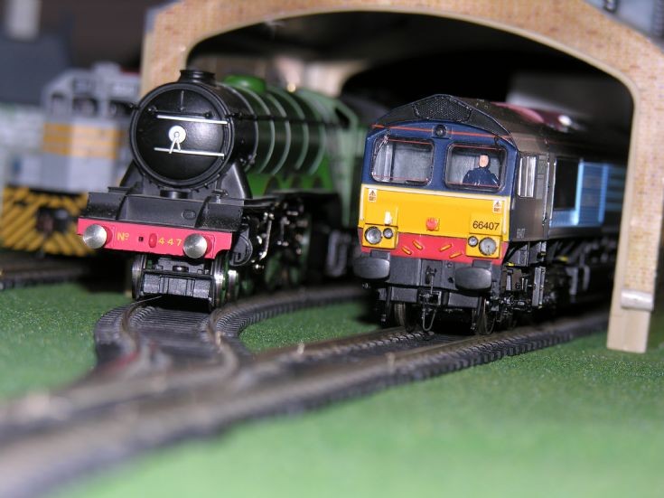 OO gauge The engine shed