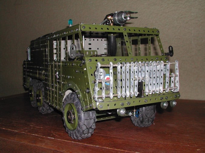Thornycroft Mk VII in Meccano