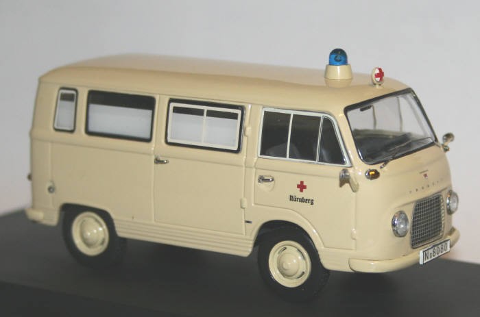 This Ford Taunus Transit FK1000 model was make by Schuco in the scale 1 43