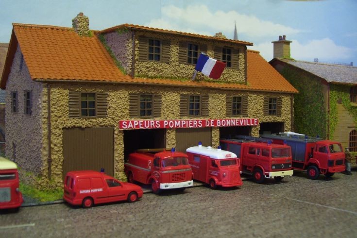 French Model Fire Station.