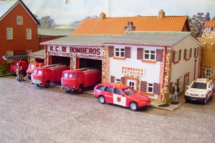 Espainia Bomberos Estacion.