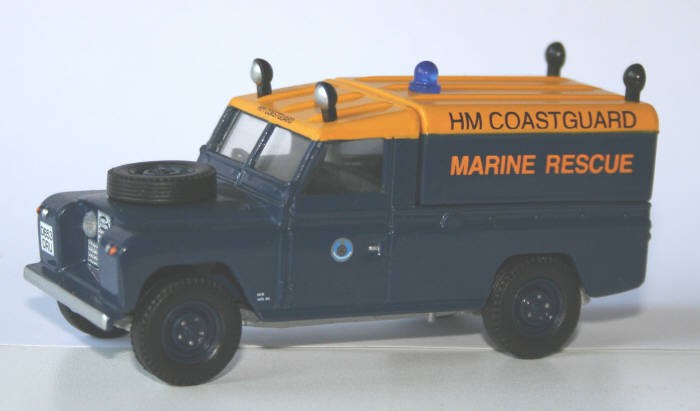Corgi 1/43 Landrover 109 HM.Coastguard