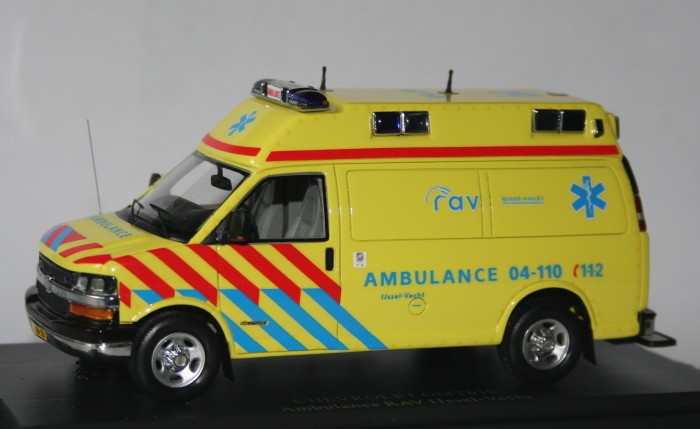 NEO 1 43 Chevrolet ambulance This model of a Dutch ambulance was made by