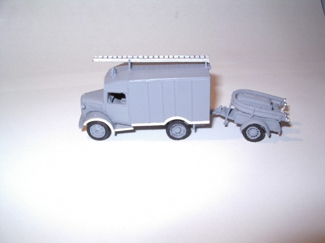 Austin K2 ATV & Trailer Pump 1/76 scale