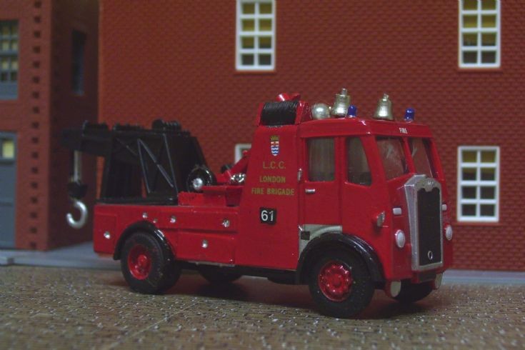 London Fire Brigade 1956 Breakdown Lorry.