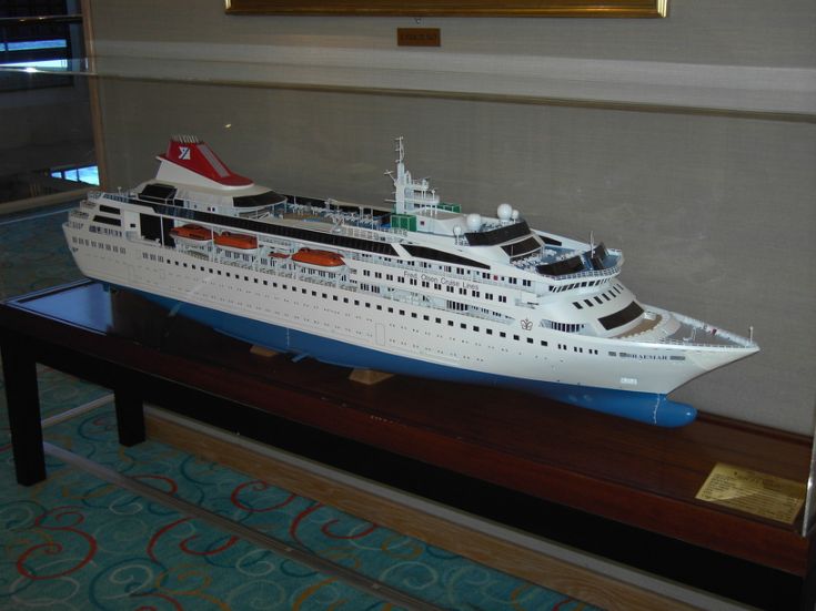 Model of MV Braemar