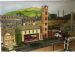 Fire station set in U.K. based model railway