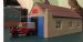 Hornby 1/76 scale garage
