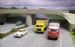 Sixties motorway scene